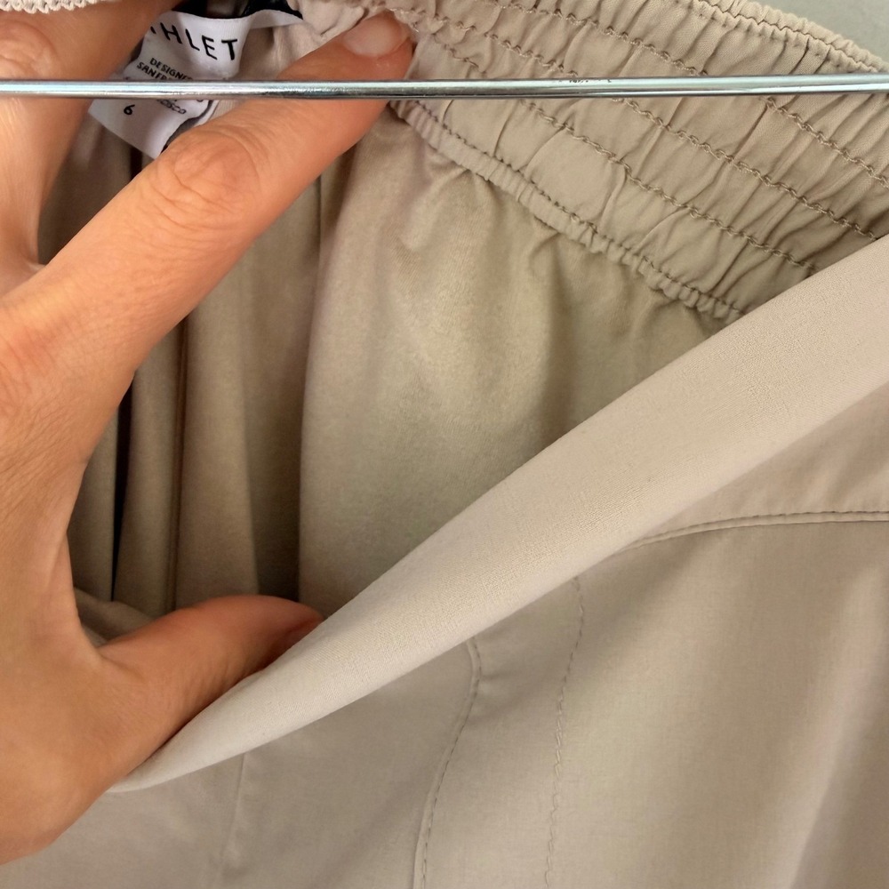 Athleta Chelsea Lined Cargo Pants (6) Capsule Pull On Ankle Stretch Hiking - Picture 11 of 13